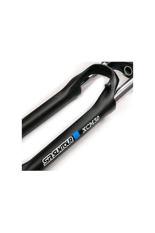 Sr Suntour Xc30 27,5"jant Gidondan Kilitlenebilir Bisiklet Maşası Mat Siyah 1-1/8 Qr Maşa Disk Fren