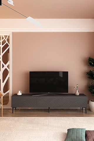 Tsa1804a - Ferro180 Tv Stand, Tv Sehpası Antrasit 180cm Antrasit