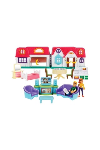 5676 Oyuncak Ev Oyun Seti Home Sweet Home 14 Parça
