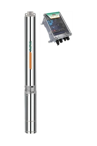 Taifu 24 Volt 250 Watt Dc Solar Güneş Enerjili Fırçasız Dalgıç Pompa - Harici Sürücü 26mss 3.5m³/h