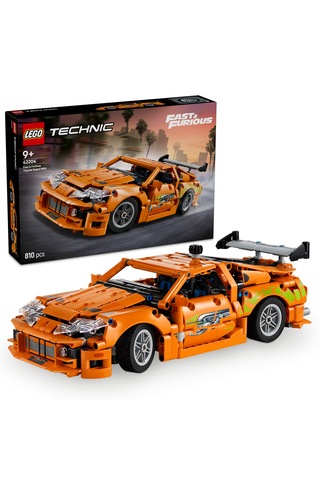 LEGO® Technic Fast and Furious Toyota Supra MK4 42204 - 9 Yaş ve Üzeri Çocuklar için Spor Araba İçeren Oyuncak Yapım Seti (810 Parça)