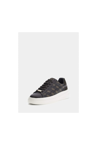 Guess Elba 4g Logolu Erkek Sneaker Siyah