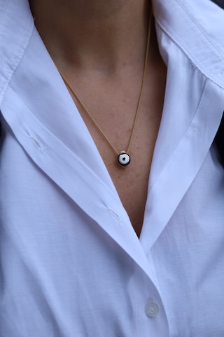 Yenigün Kuyumculuk 14 Ayar Altın Ema Nazarlık Modeli Ajda Ve Kolye Charm Kly33983