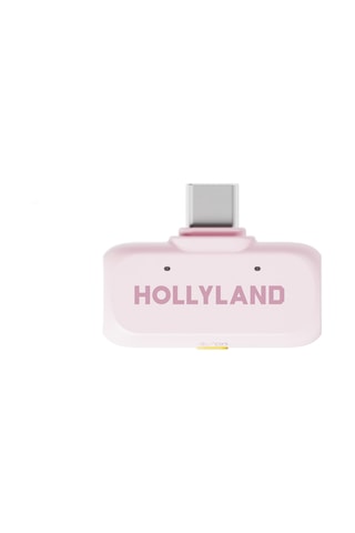 Hollyland Lark A1 Combo 2 Kişilik Kablosuz Mikrofon Sistemi - Pink