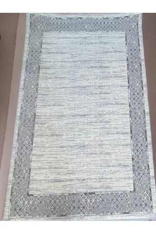 Mihra Halı % 100 Akrilik 4 Mevsim Sık Dokuma Gri Salon, Oturma Odası Halısı N4212
