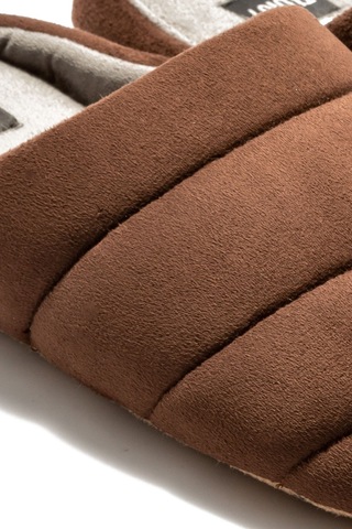 Twigy Adamo Erkek Ev Terliği Sessiz Taban Kahve Füme 41/46 AA0768 Füme