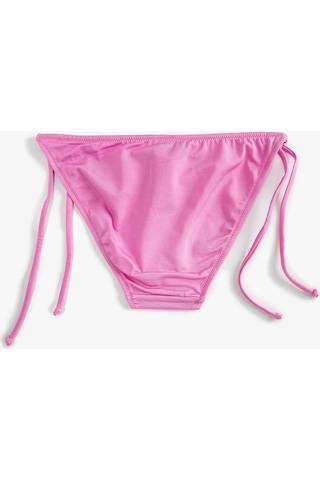 Koton Brazilian Bikini Altı Basic Yanları Bağlama Detaylı Pembe 3sak00124bm 3SAK00124BM0K1