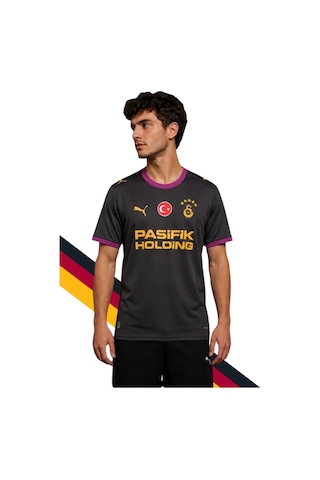 Gs Frm 043 785013 Galatasaray Orjinal Lisanslı Puma 2026/2027 Deplasman Siyah Forma