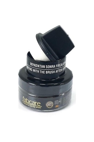 Fabcare 1001 Krem Deri Boya Cam Kavanoz 50 Ml-koyu Kahverengi - Unisex Koyu Kahverengi