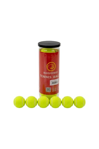 Znv Zenvia Mey İthalat Dayanıklı Tenis Topu 6 Lı Set Yüksek Zıplama Ve Uzun Ömür Znv2025 Cmn