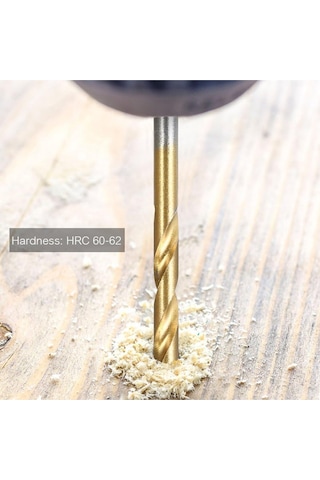 Merttools Hss Titanyum Kaplama 4 Mm Matkap Ucu Seti 10 Adet