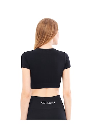 Giorgina Ferri Yumuşak Dokulu, Esnek Yoga, Koşu, Spor Ve Günlük Crop Top Mila