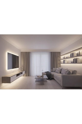 Eco Lounge 5 Metre Cata Ct 4541 İç Mekan 216 Çipli Cob Şerit Led 4000k 12v Çok Renkli