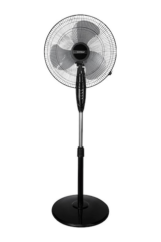 Luxell Kozmit Siyah Vantilatör 16" 5 Pervane 2025