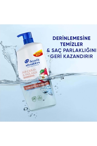 Head & Shoulders Arındırma Ve Parlaklık Kepeğe Karşı Etkili Şampuan 800ml