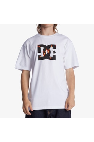 Dc Shoes Dc Star Fill Erkek Beyaz T-shirt