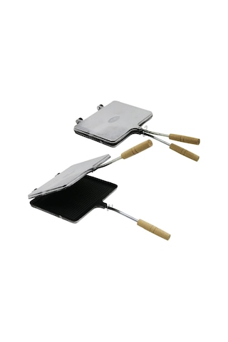 Ers Nur Işıklar İçi Teflon El Tost Makinesi