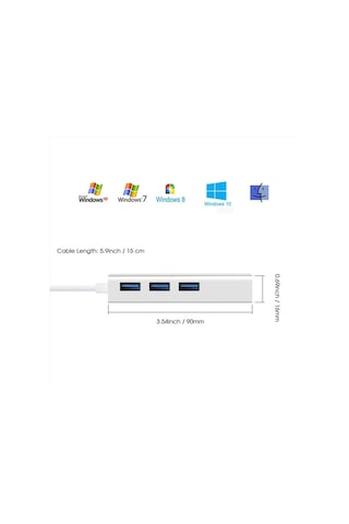 Codegen Cdg-Cnv41 Gigabit 1Port Usb 3.0 Ethernet,3X Usb Çoklayıc