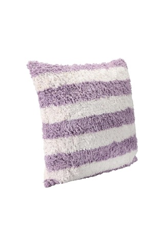 Lexroo Pop Stripe Dokuma Yastık Lila 45x45cm