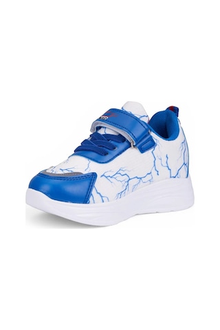 Tuğba Ortopedi 5024 Erkek Çocuk Okul Öncesi Işıklı Sneaker Mavi/beyaz