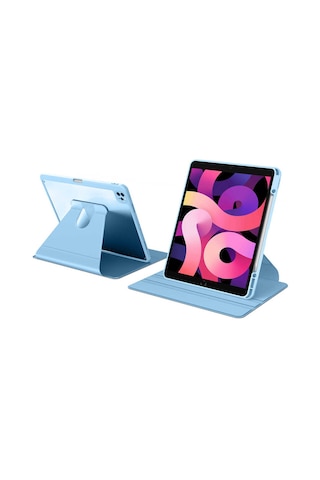Apple Uyumlu iPad Pro 12.9 2020 4.nesil Kılıf Zore Nayn Dönebilen Standlı Kılıf Kapaklı Kılıf