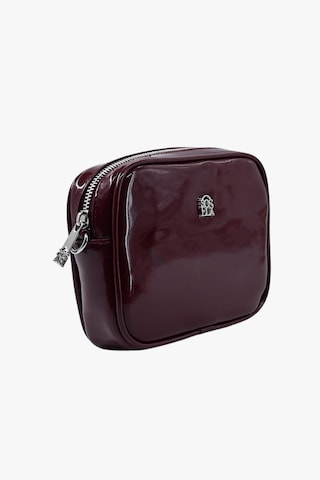 Sosela 67-7172 Kadın Bordo Çarpraz Askılı Çanta Rugan Bordo