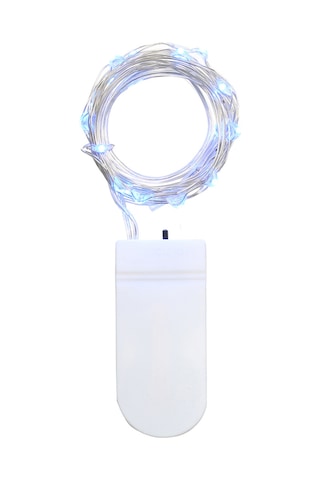 Honmex 2 Metre Mavi Led Işık Süreci - Taşınabilir Bakır Tel - Ip65 Su Geçirmez - Pil Dahil Değil Mavi