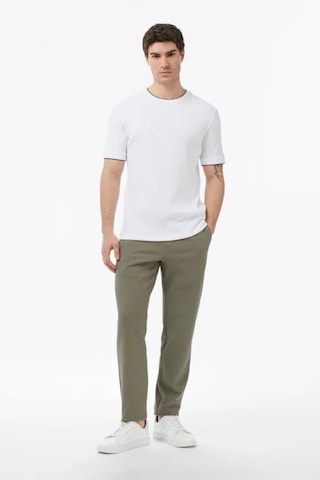 Nautica Erkek Beyaz Regular Fit T-shirt-14609