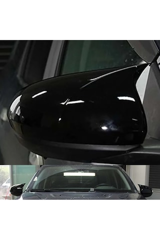 Dacia Duster 2 2018 2019 2020 2021 2022 2023 2024 Uyumlu Yarasa Batman Ayna Kapağı Takımı Parlak Siyah