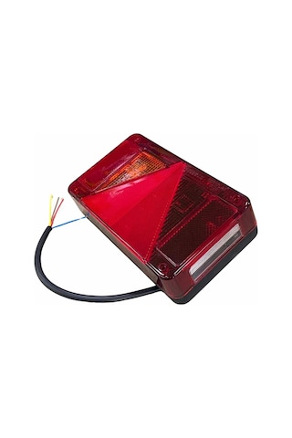 Stop Lambası 5 Fonksiyonlu 240 142 Mm İngiliz Karavan-dorse Sol
