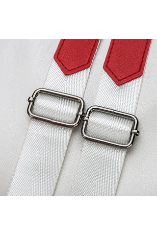 Siyah Moda Sırt Çantası Kadın Sırt Çantası Eğlence Büyük Kapasiteli Seyahat Öğrenci Çantası Patchwork Renk Kadın Çantası Siyah