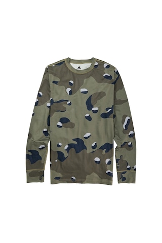 Burton Burton Cre Eck Erkek Yeşil İçlik Üst Forest Moss Cookie Camo Haki