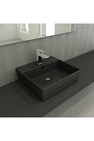 Bocchi Milano Lavabo 50 CM Mat Antrasit 1216-020-0126