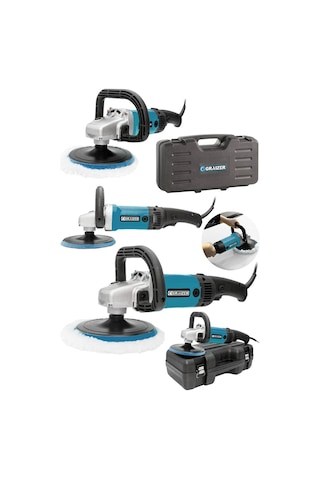 Graizer M-3000 3000 W Pasta Cila Polisaj Zimpara Makinesi Mavi