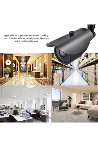 Geeroyoo Dış Mekan Metal Ip66 Su Geçirmez Kamera - Ahd/tvı/cvı/cvbs Dörtlü Sisteme Destek, 3.6mm Lens, 20m Ir Gece Görüşü, 720p Pal