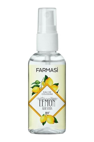 Farmasi 80 Derece Aloe Veralı Limon Kolonyası Sprey 115 ML Farmasi 80 Derece Aloe Veralı Limon Kolonyası Sprey 115 ML