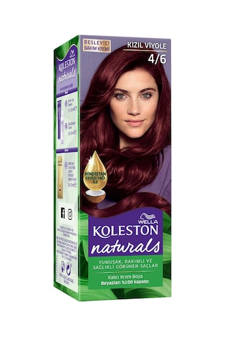 Koleston Naturals Boya 4/6 Kızıl Viyole