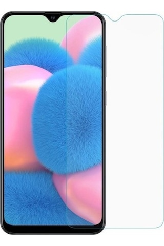 Samsung Uyumlu Galaxy A30S Nano Kırılmaz Cam Ekran Koruyucu Şeffaf