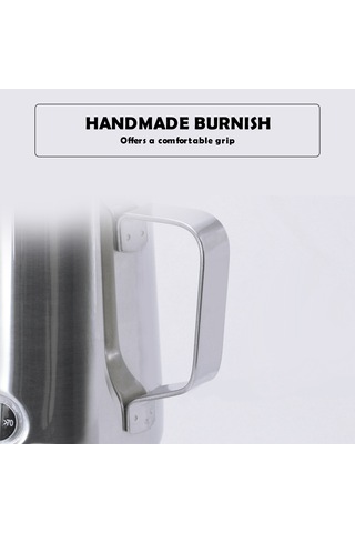 Reedark Profesyonel 304 Paslanmaz Çelik Süt Köpürtme Kabı - Sıcaklık Göstergeli Barista Seti 600ml/350ml Diğer