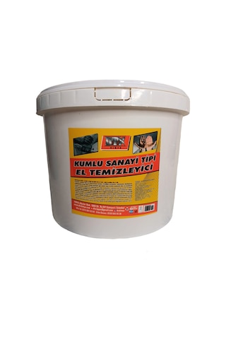 Endüstriyel Kumlu Talaşlı El Temizleme Sabunu Kremi 5 Kg