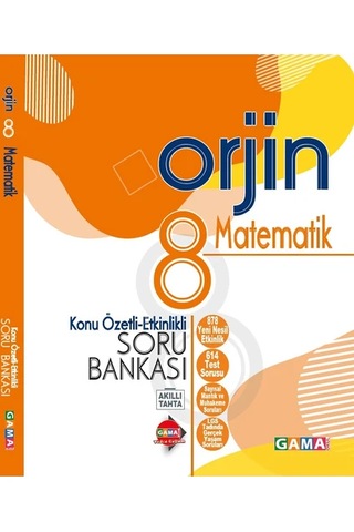 Orjin 8. Sınıf Soru Bankası Seti + 3 Hediye Deneme