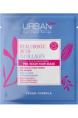 Urban Care Hyaluronic Acid ve Collagen Duş Öncesi Saç Bakım Maske 50 ML