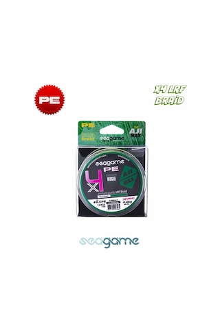 Seagame X4 Aji Max 0.5pe 125m Fluo Green Lrf İp Misinası 0.11mm