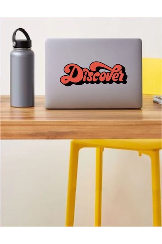 Discover Sticker - 4x4 Off Road Adventure Kamp Avcı Sticker - Araba Oto Cam Karavan Motosiklet Sticker - 00050 12x4 Cm