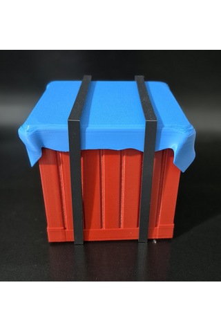 Pubg Aırdrop Figür - Yardım Kutusu Dekoratif Masaüstü Figür