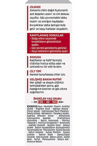 Diadermine Lift+ Super Filler Göz Kremi