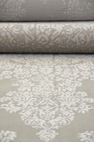 Kashe Halı Harmony 6039 Gri Salon Halısı Oturma Odası Halısı Koridor Halısı Mutfak Halısı Modern Makine Halısı Gri 3