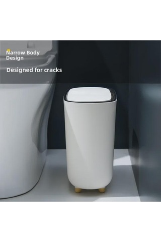 "banyo, Yatak Odası Veya Mutfak İçin Kompakt Pres Üstlü Çöp Kutusu" Diğer