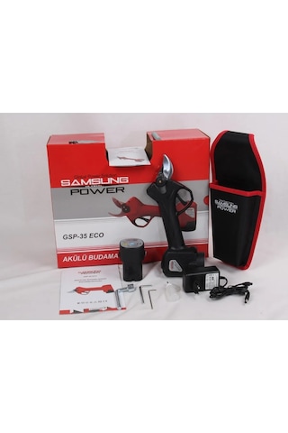 Budama Makası Gsp 35 Eco 35mm 4.5amper 2 Bataryalı Akülü