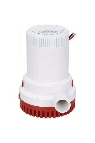 Honeybeeshop 24v 1500gph 12v 24v Otomatik Drenaj Pompası 1500gph 2000gph Elektrikli Denizaltı Su Pompası Tekne Sump Pompası Abs Malzemeli